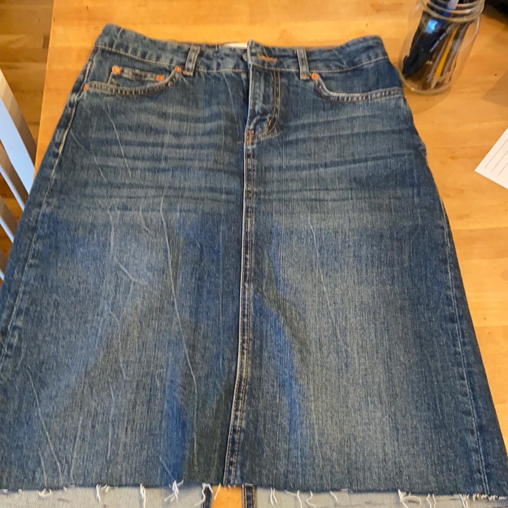 Zara denim skirt